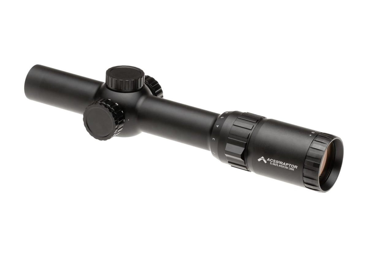 Primary Arms SLx6 1-6X24 FFP ACSS Raptor 5.56 - Sort