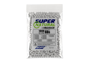 Geoffs 0.36g Bio BB Super Natural Precision 1000rds - Hvid