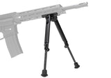 Ares M-LOK Swivel Bipod Long - Sort