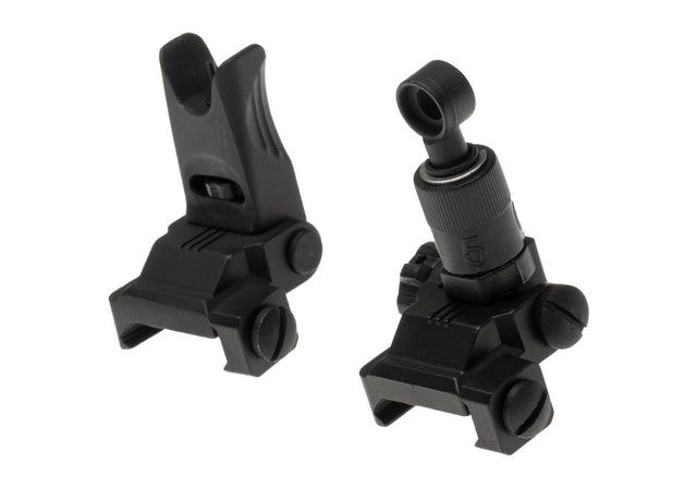 Ares 600M Flip-Up Sights - Sort