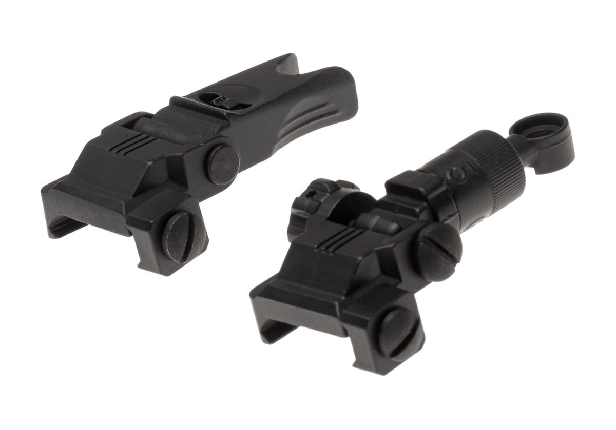 Ares 600M Flip-Up Sights - Sort