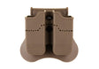 Amomax Dobbelt magasinlomme für Px4 / P30 / USP / USP Compact - Dark Earth