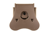 Amomax Dobbelt magasinlomme für Px4 / P30 / USP / USP Compact - Dark Earth