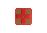 JTG Rød Cross gummipatch 40mm