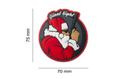 JTG Silent Night Operator gummipatch - Multicolor