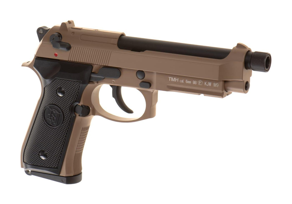 KJ Works M9 A1 TBC Full Metal GBB - Tan