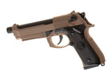 KJ Works M9 A1 TBC Full Metal GBB - Tan