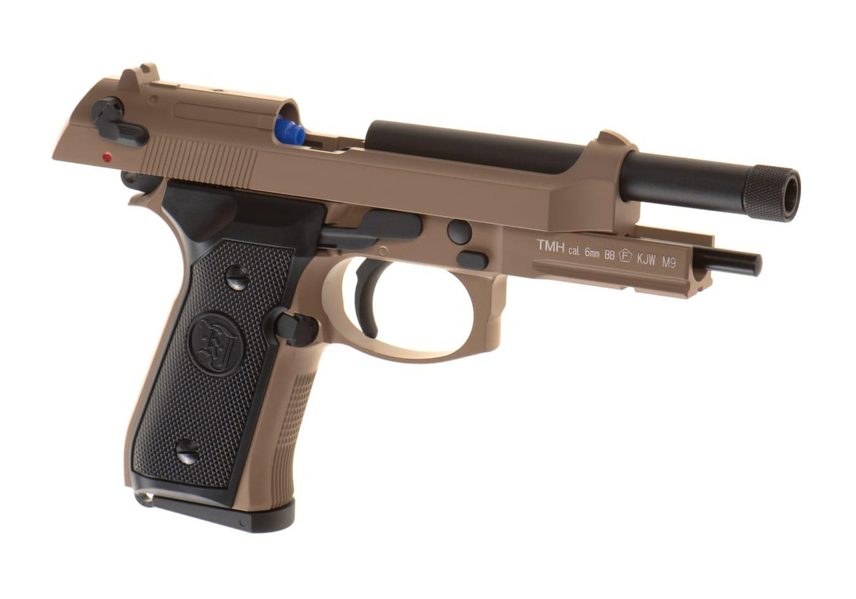 KJ Works M9 A1 TBC Full Metal GBB - Tan