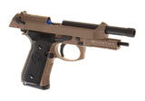 KJ Works M9 A1 TBC Full Metal GBB - Tan