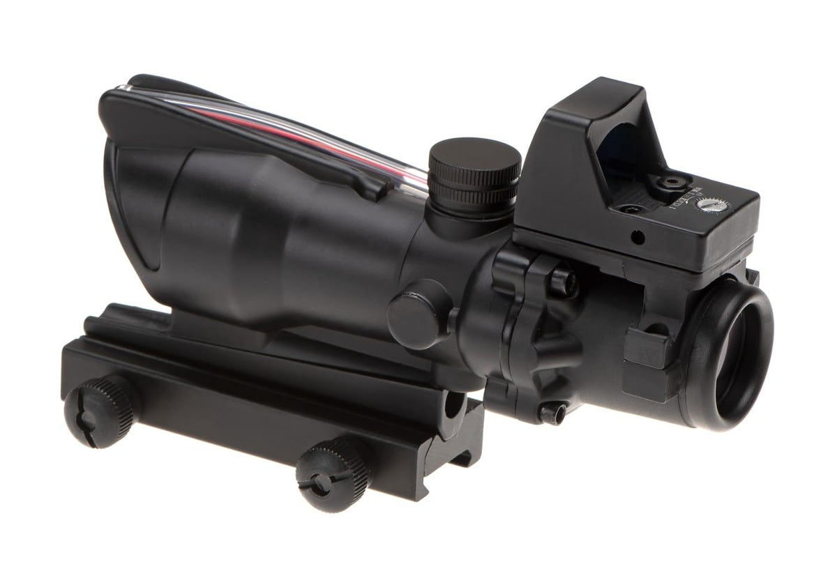Aim-O 4x32C Combo Combat Kikkertsigte Fiber - Sort