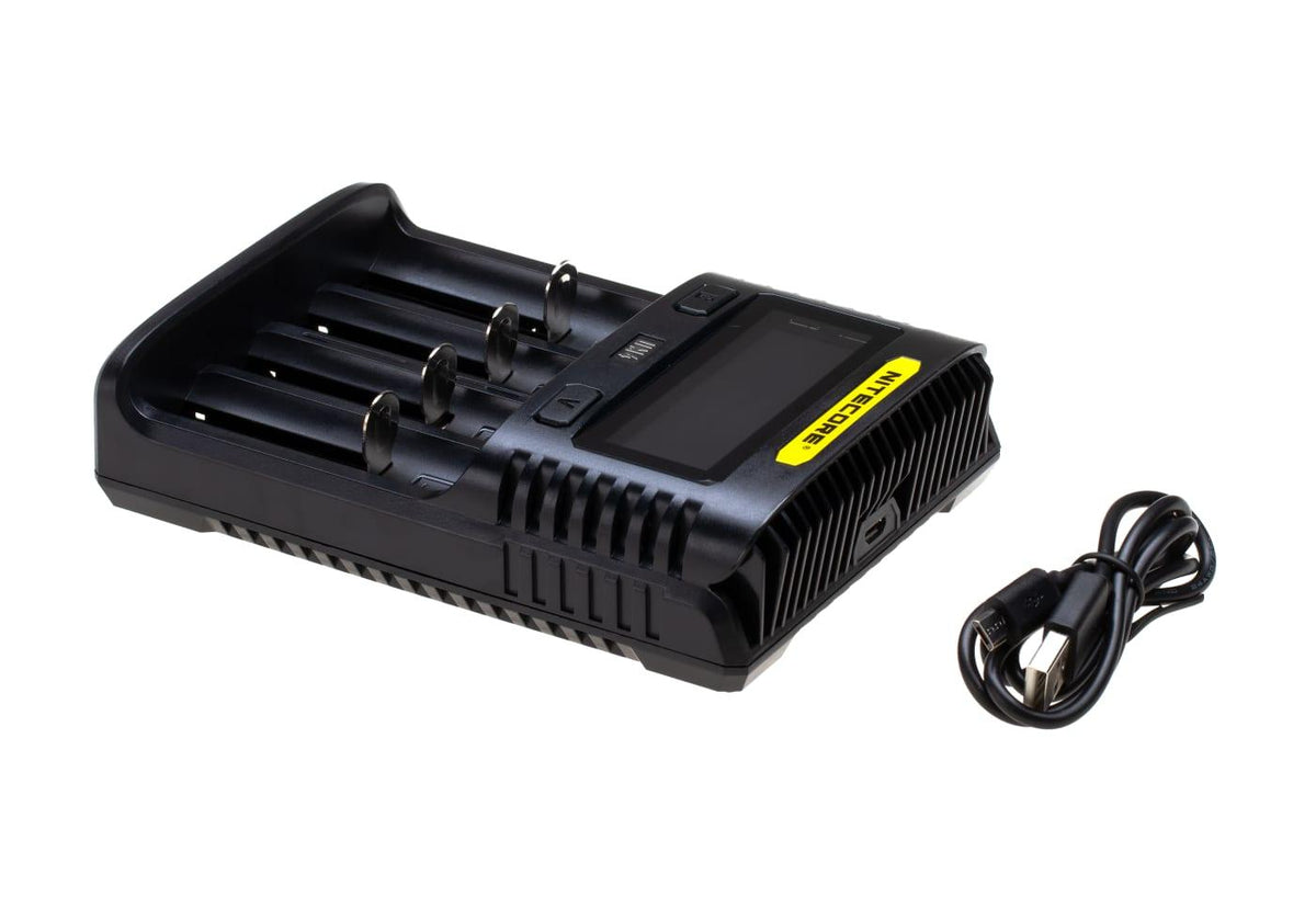Nitecore UM4 Oplader - Sort