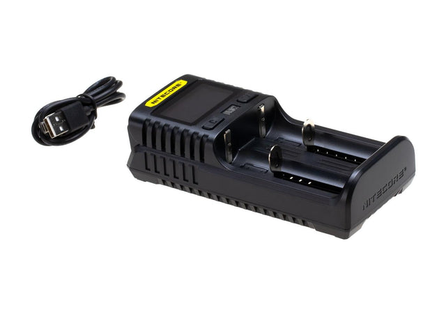 Nitecore UMS2 Oplader - Sort