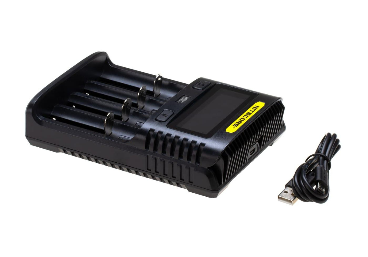 Nitecore UMS4 Oplader - Sort