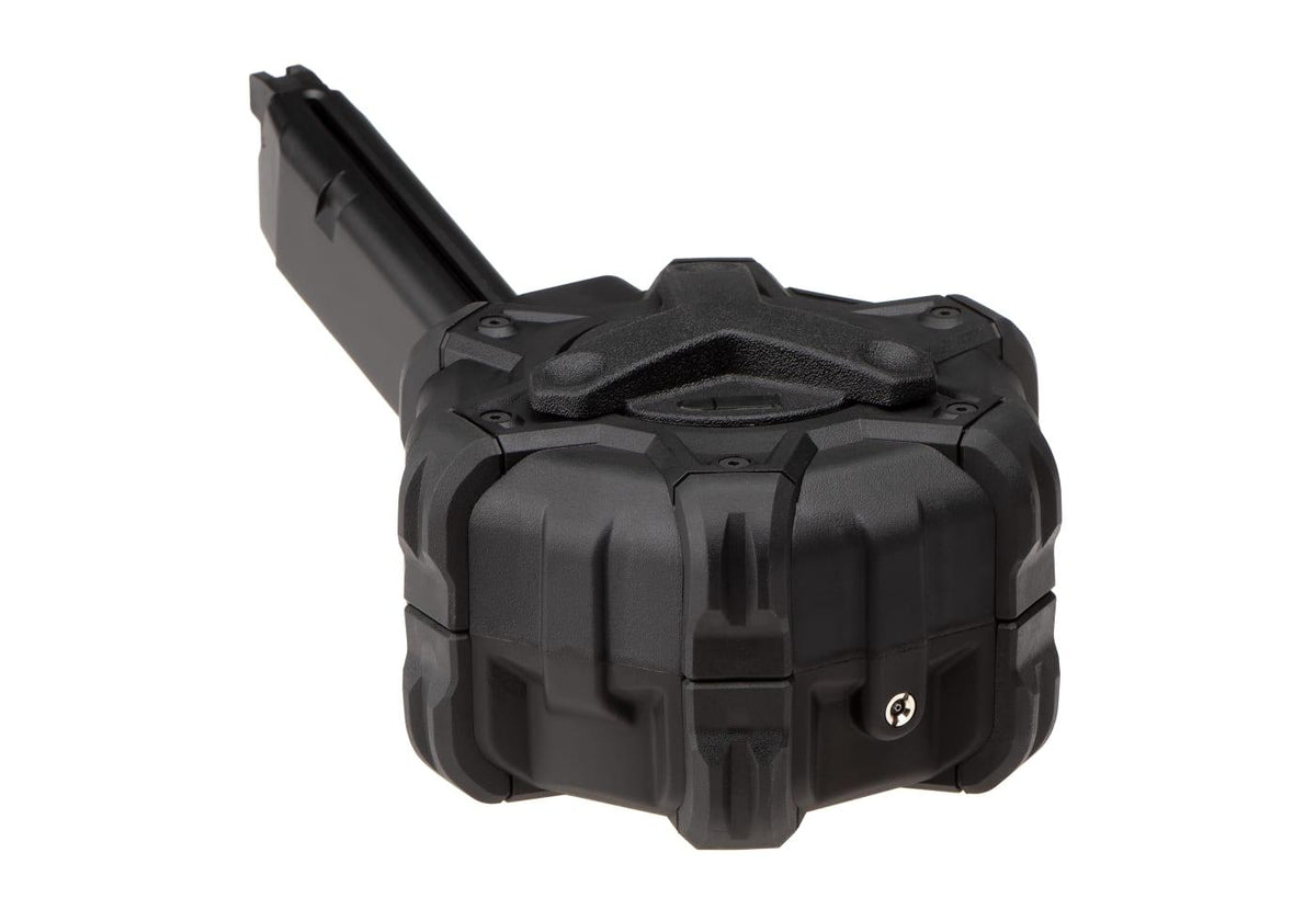 AW Custom Drum Magasin VX-Series GBB 350rds - Sort