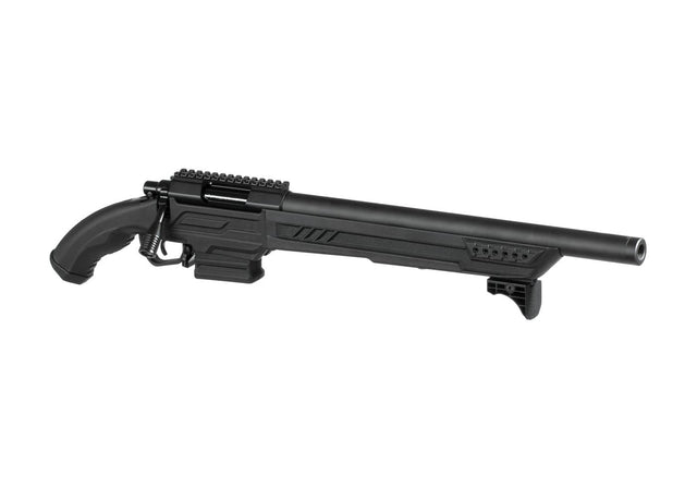 Action Army AAC T11 Short Bolt Action Sniper Riffel - Sort