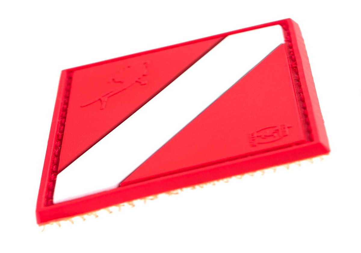 JTG Diver Down Flag gummipatch - Multicolor