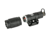 Taktisk Flashlight M300A Mini Scout Switch LED - Sort