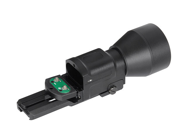 Russisk Taktisk Led Flashlight K-2U - BLACK