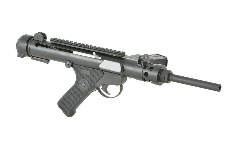 MK7 Sterling maskinpistol replica - Sort