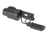 Russisk Taktisk Flashlight K-2P - Sort