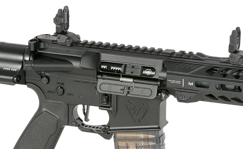 Strike Industries 7" Raider CQB CGS Lightning Serie GBBR Replica - Sort