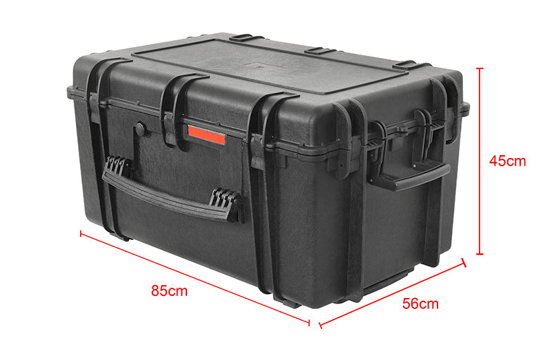 Suitcase-style transport case for firearms