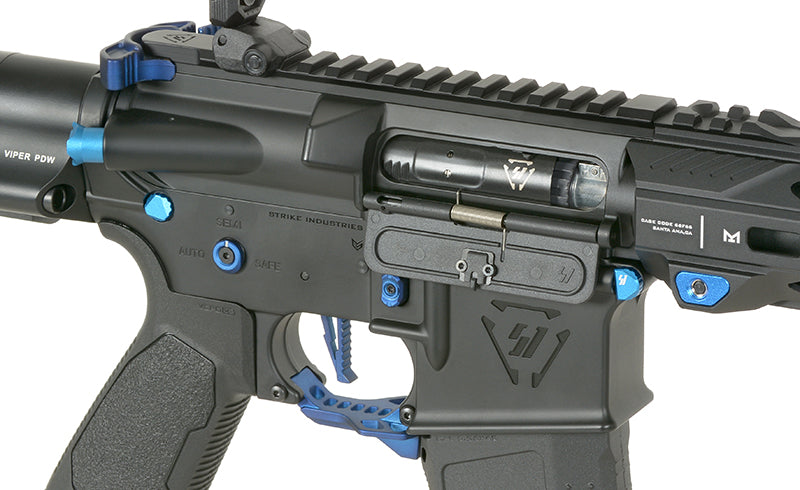 Strike industries 4" Raiders Competition PDW AEG Riffel, GEN-2 - Blå