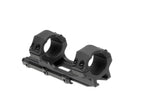 Leapers Accu-Sync 25.4mm Mellem Profil 50mm Offset Rings - Sort