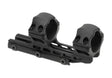 Leapers Accu-Sync 30mm High Profil 34mm Offset Rings - Sort