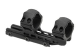Leapers Accu-Sync 30mm High Profil 34mm Offset Rings - Sort