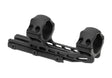 Leapers Accu-Sync 30mm High Profil 50mm Offset Rings - Sort
