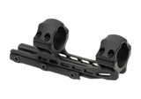 Leapers Accu-Sync 30mm High Profil 50mm Offset Rings - Sort