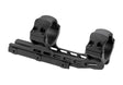 Leapers Accu-Sync 34mm High Profil 50mm Offset Rings - Sort