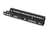 Leapers AK 13.5 Tommer Super Slim Keymod Forskæfte CN - Sort