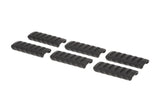 Leapers Lav Profil Picatinny Panel Covers 6pcs - Sort