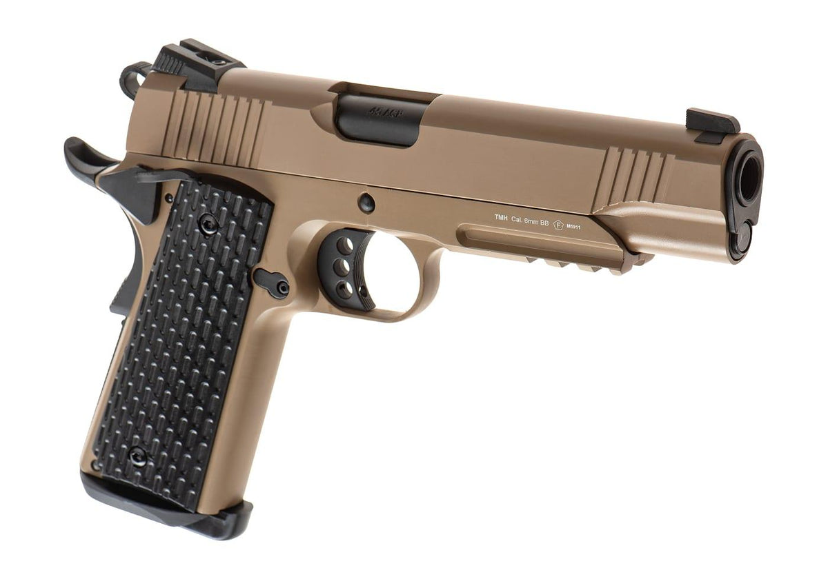 Army Armament M1911 Tactical Full Metal GBB - Desert