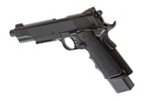 Army Armament M1911 Extended Full Metal GBB - Black