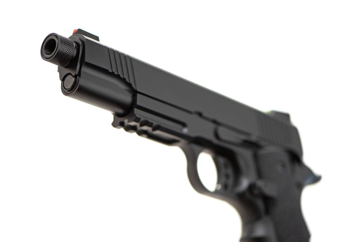 Army Armament M1911 Extended Full Metal GBB - Black