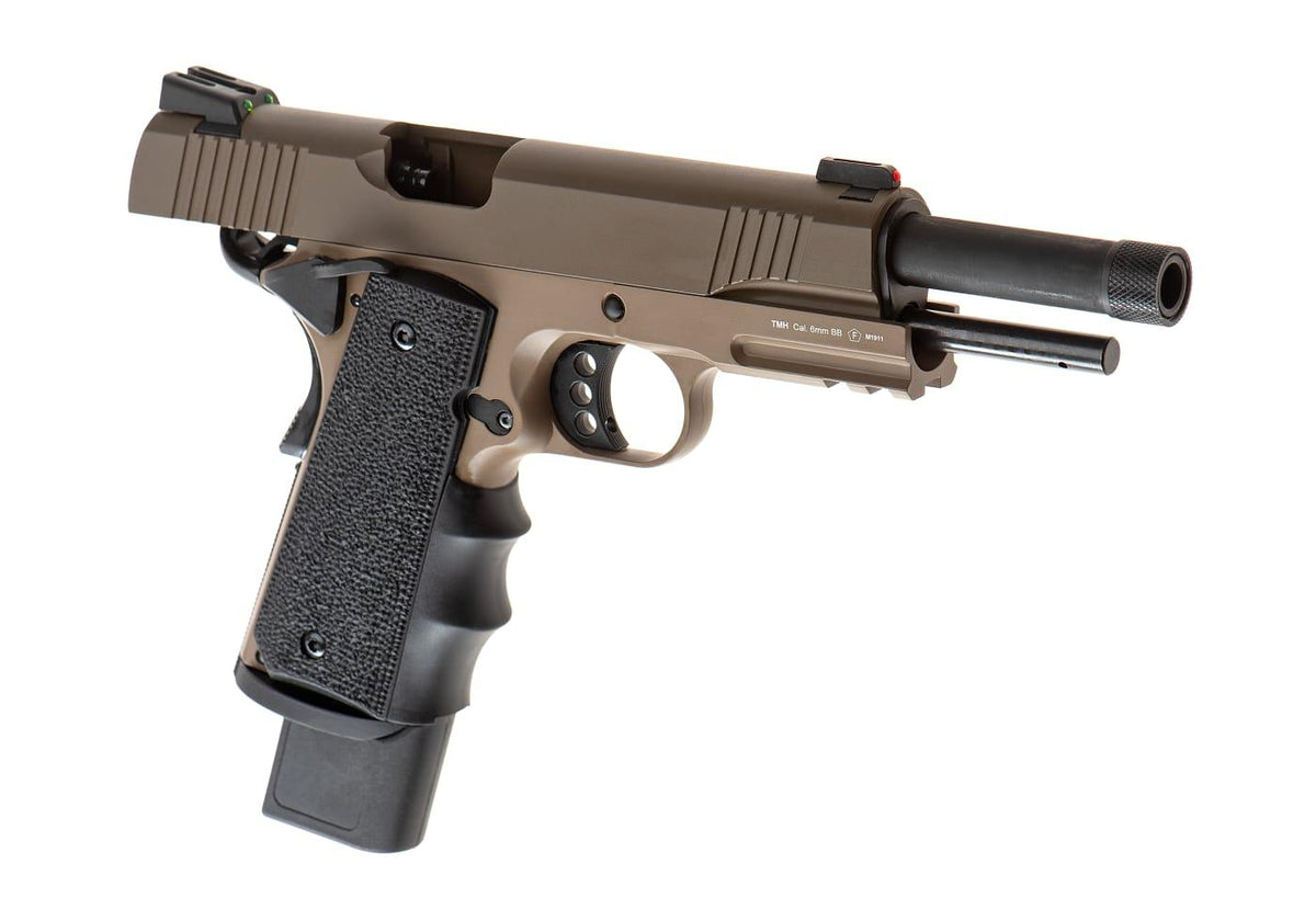 Army Armament M1911 Extended Full Metal GBB - Desert