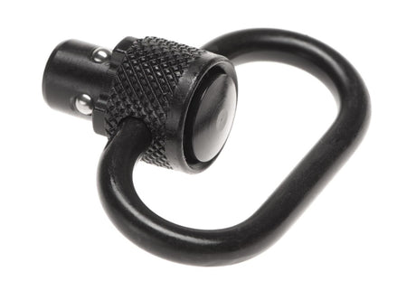 Leapers Heavy Duty Steel Push Button QD slingsvivel 1.4 Tommer