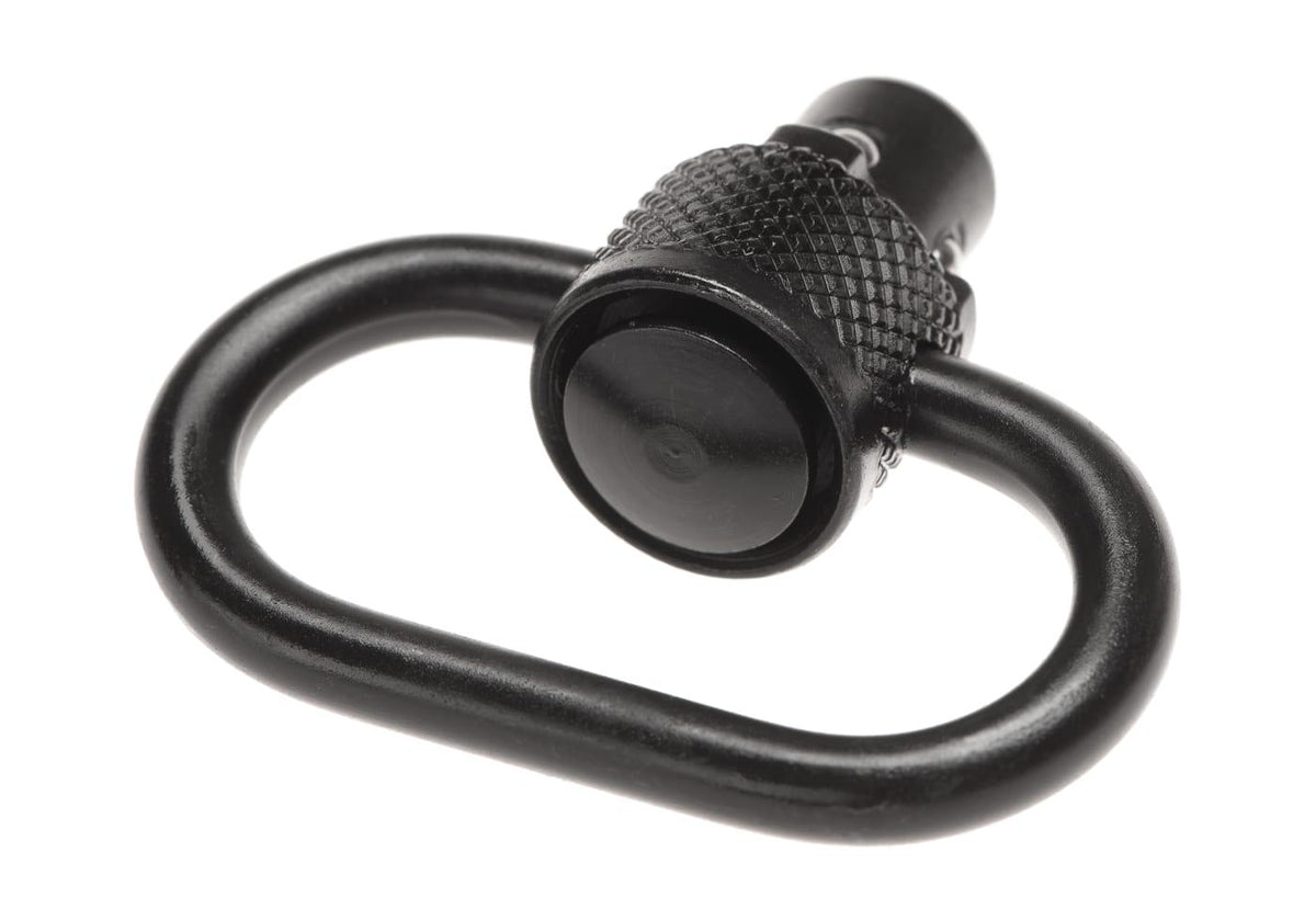Leapers Heavy Duty Steel Push Button QD slingsvivel 1.4 Tommer