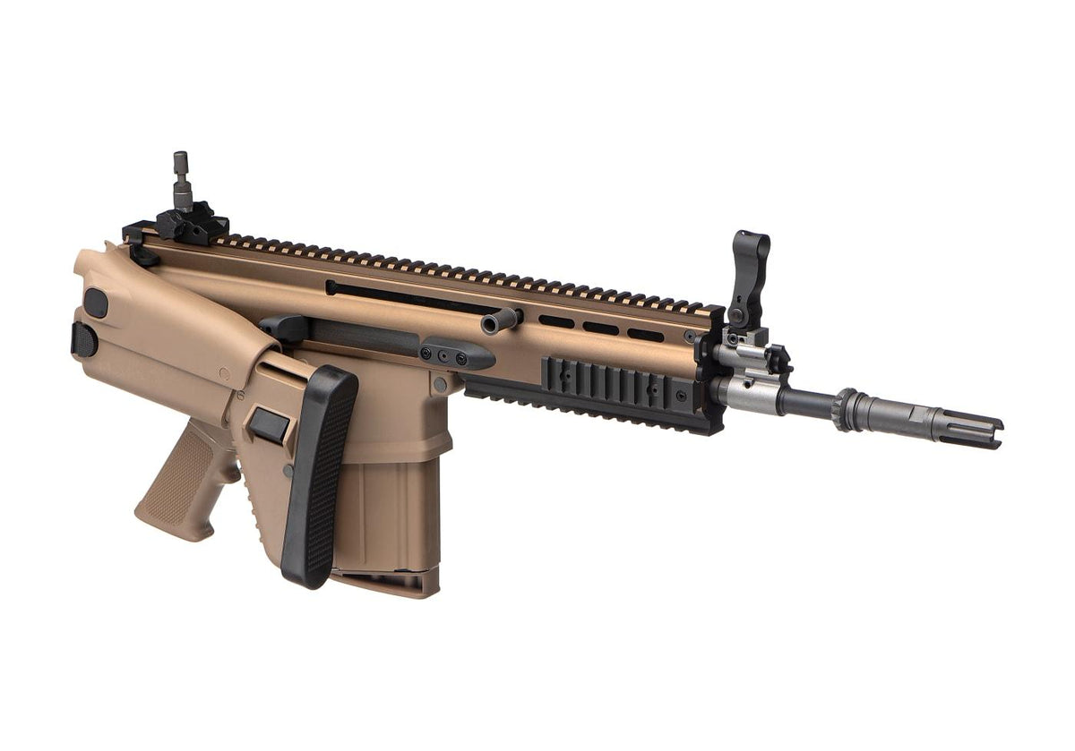 WE Mk17 Open Bolt GBR - Desert