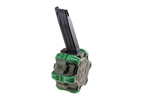 WE Drum Magasin Hi-Capa 5.1 GBB 350rds - Grøn