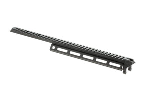 Nitro.V0 Marui M870 Breacher Top Skinne M-LOK - Sort