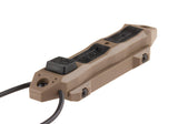 WADSN Taktisk Augmented Dobbelt Function Tape Switch med Lock SF ML & 2.5mm - Dark Earth