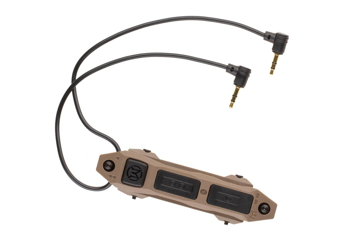 WADSN Taktisk Augmented Dobbelt Function Tape Switch med Lock 3.5mm