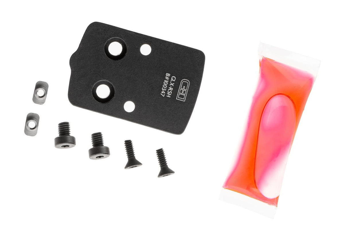 C&H Precision GLOCK G43X/G48 MOS to RMR/SRO og Holosun 407C/507C/508T - Sort
