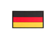 JTG German Flag Blank gummipatch - Multicolor