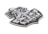 JTG Ghost Ship Skull gummipatch