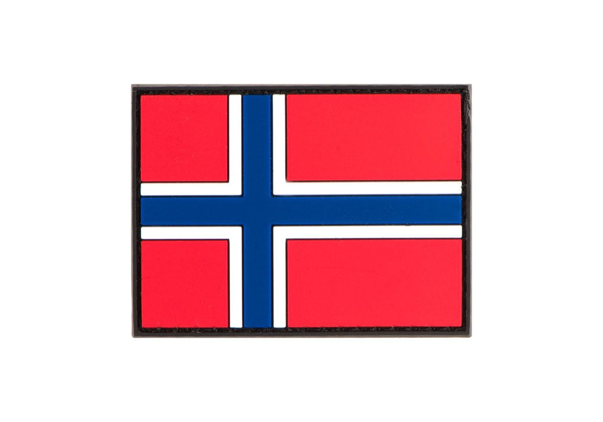 JTG Norway Flag gummipatch - Multicolor
